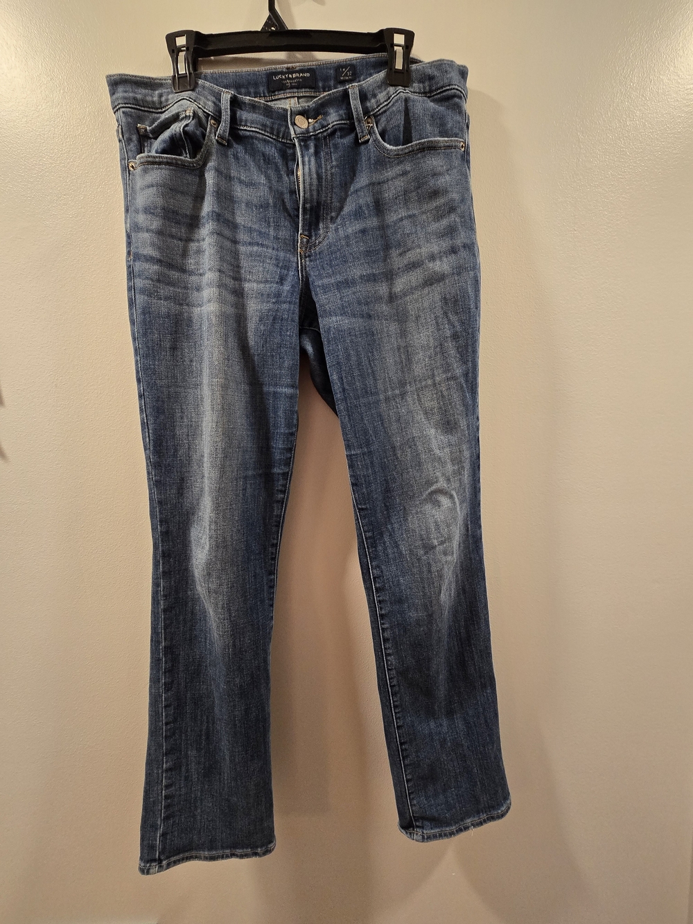 Lucky Brand Women's Medium Wash Jeans Size 14 / 32 Regular Blue Denim